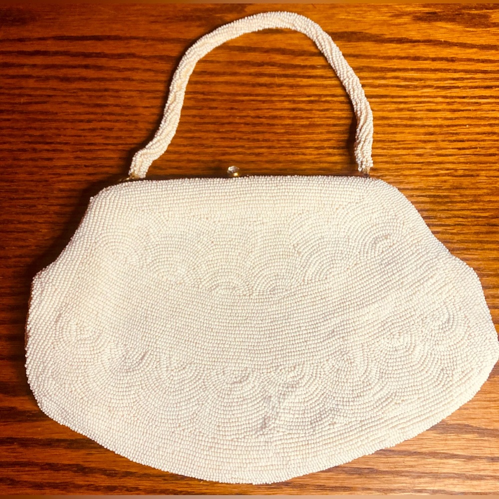 Richere handmade in Japan beaded handbag